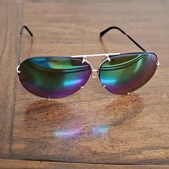 🦚3XHP🦚Porsche Design by Carrera 5623 Aviator Vintage Sunglasses - Picture 5 of 12